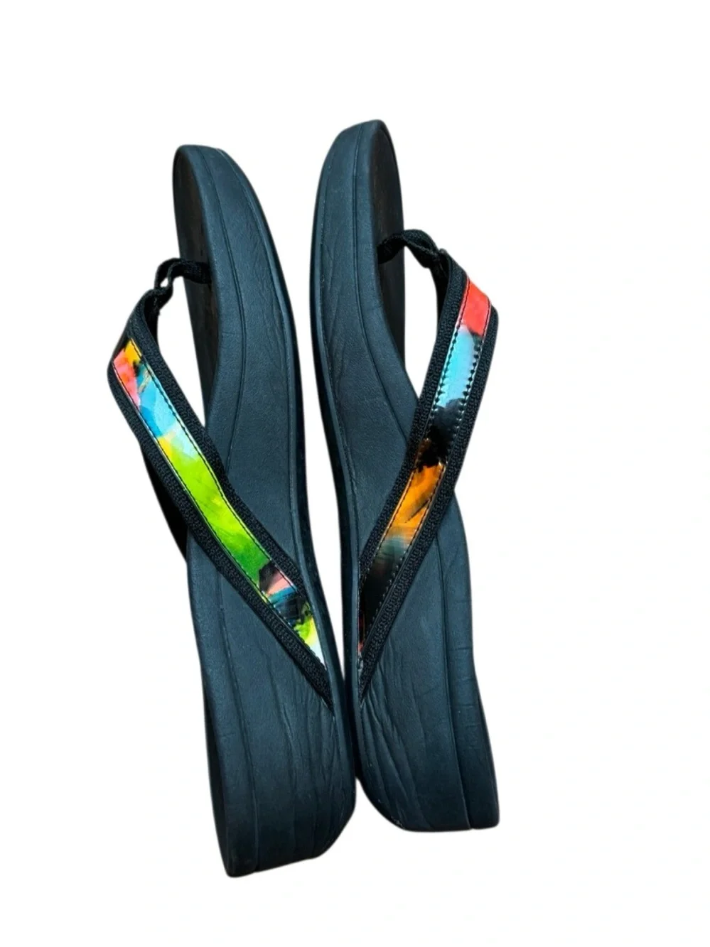 Vionic Women's Pacific High Tide  Platform Sandal Flip-flops Size 10